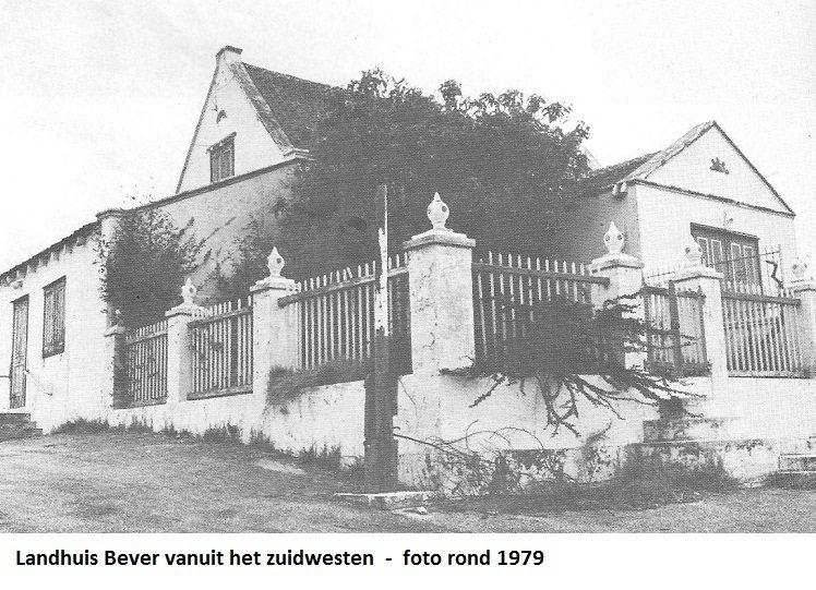 07. Landhuis Bever op het zuidwesten 1979